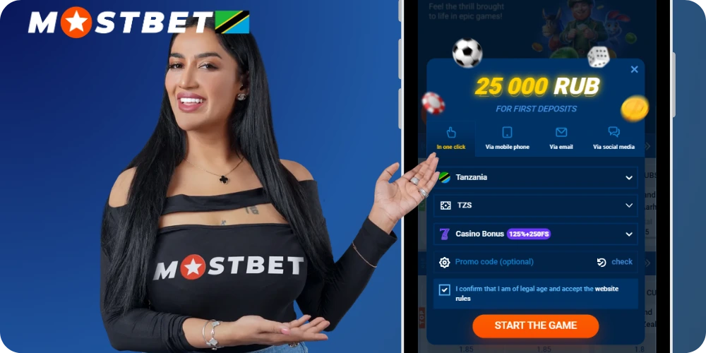 Setting up your player account Mostbet